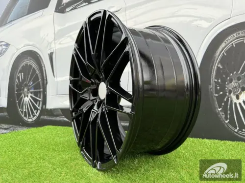Ratlankis R21x11.5  5X120  ET  38  74.1  B5771  Black (BL)  For BMW  (K4)  (Rear+Front)
