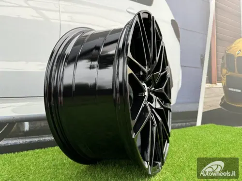 Ratlankis R21x11.5  5X120  ET  38  74.1  B5771  Black (BL)  For BMW  (K4)  (Rear+Front)