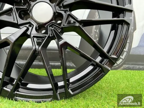Ratlankis R21x11.5  5X120  ET  38  74.1  B5771  Black (BL)  For BMW  (K4)  (Rear+Front)