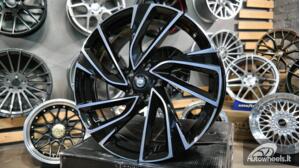 Ratlankis R18x7.5  5X112  ET  45  57.1  B5772  (IN5481)  Black Polished (MB)  For VW  (P2+Z5)