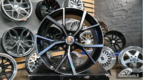 Ratlankis R21x9  5X112  ET  31  66.5  B5801  (IN5499)  Black Polished (MB)  For VW  (P2)  (New TOUAREG)