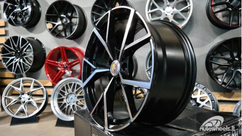 Ratlankis R21x9  5X112  ET  31  66.5  B5801  (IN5499)  Black Polished (MB)  For VW  (P2)  (New TOUAREG)