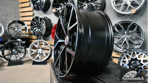 Ratlankis R21x9  5X112  ET  31  66.5  B5801  (IN5499)  Black Polished (MB)  For VW  (P2)  (New TOUAREG)