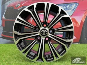 Ratlankis R16x6.5  5X114.3  ET  40  60.1  B5845  Black Polished (MB)  For TOYOT  (K2+L3)