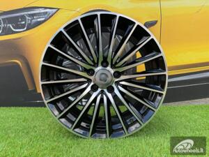 Ratlankis R19x7.5  5X112  ET  40  66.6  B5909  Black Polished (MB)  For MER  (P)  (New C Class)