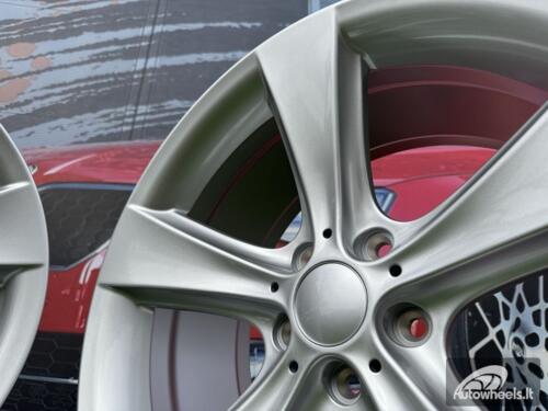 Ratlankis R18x8.5  5X120  ET  20  74.1  BK086  Silver (SI)  For BMW  (P+K4)  (Rear+Front)