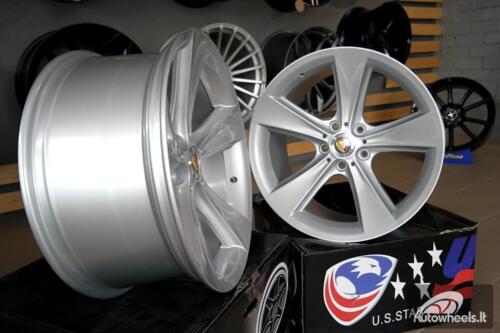 Ratlankis R18x9.5  5X120  ET  14  74.1  BK086  Silver (SI)  For BMW  (K4+P2+P)  (Rear+Front)