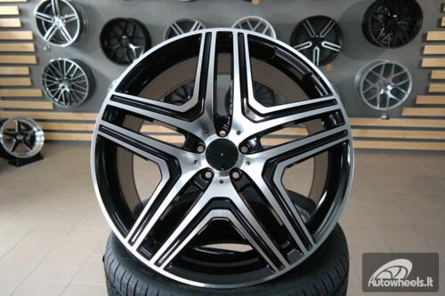 Ratlankis R21x10  5X112  ET  46  66.6  BK206  (BY157)  Black Polished (MB)  For MER  (Z3)