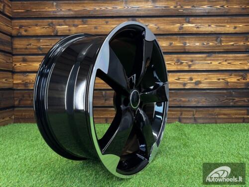 Ratlankis R19x8.5  5X112  ET  45  66.5  BK217  (BY939)  Black Polished (MB)  For AUD  (Z1)