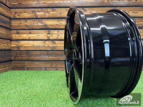 Ratlankis R19x8.5  5X112  ET  45  66.5  BK217  (BY939)  Black Polished (MB)  For AUD  (Z1)
