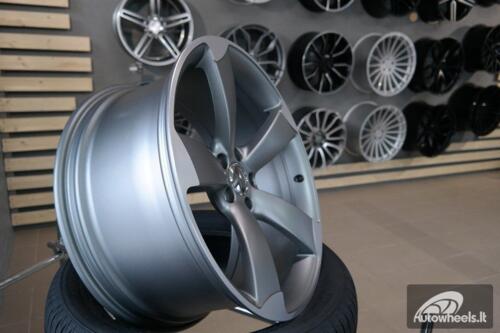 Ratlankis R19x8.5  5X112  ET  45  66.5  BK217  (BY939)  Grey Polished Half Matt (MGHM)  For AUD  (Z2)