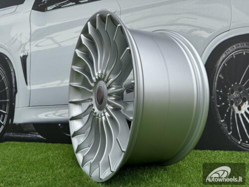 Ratlankis R20x8.5  10X112/120  ET  25  72.6  BK273  Silver Shining (SS)  For BMW  (K4)  (ALPINA Style Rear+Front)