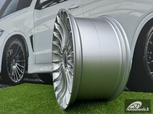 Ratlankis R20x8.5  10X112/120  ET  25  72.6  BK273  Silver Shining (SS)  For BMW  (K4)  (ALPINA Style Rear+Front)