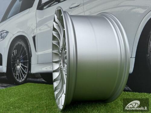 Ratlankis R20x8.5  10X112/120  ET  25  72.6  BK273  Silver Shining (SS)  For BMW  (K4)  (ALPINA Style Rear+Front)