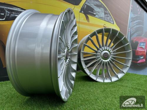 Ratlankis R20x8.5  10X112/120  ET  25  72.6  BK273  Silver Shining (SS)  For BMW  (K4+Z4)  (ALPINA Style Rear+Front)