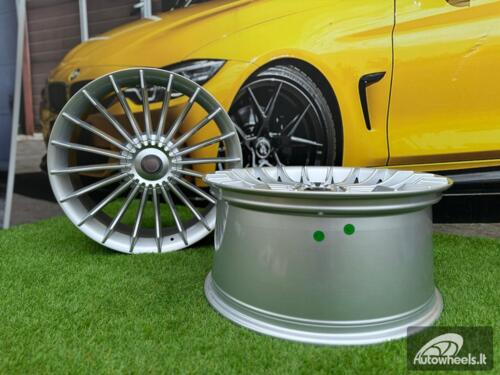 Ratlankis R20x8.5  10X112/120  ET  25  72.6  BK273  Silver Shining (SS)  For BMW  (K4+Z4)  (ALPINA Style Rear+Front)