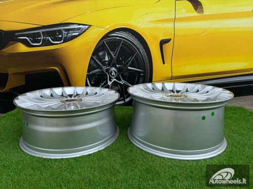 Ratlankis R21x8.5  10X112/120  ET  25  72.6  BK273  (A1004)  Silver Shining (SS)  For BMW  (P)  (ALPINA Style Rear+Front)