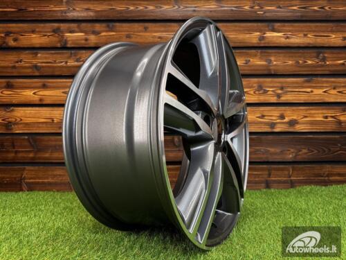 Ratlankis R17x7.5  5X120  ET  50  65.1  BK424  Grey Polished (MG)  For VW  (K2+P)  (4x4 (max 1250kg))