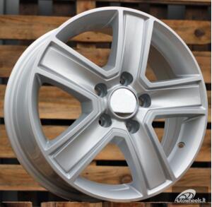 Ratlankis R16x6.5  5X114.3  ET  50  66.1  BK473  Silver (SI)  For RENAU  (L6)  (Trafic/Opel Vivaro (max 1250kg))