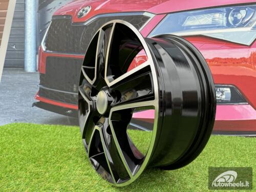 Ratlankis R16x6.5  5X130  ET  50  89.1  BK473  Black Polished (MB)  For MER  (D4+L5)  ((max 1250kg))