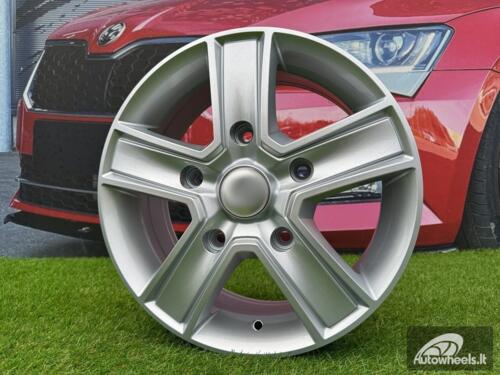 Ratlankis R16x6.5  5X160  ET  58  65.1  BK473  Silver (SI)  For FORD  (D3)  (4x4 (max 1250kg))