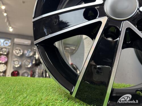 Ratlankis R17x7  6X130  ET  50  84.1  BK474  Black Polished (MB)  For MER  (R)  (4x4 (max 1250kg))