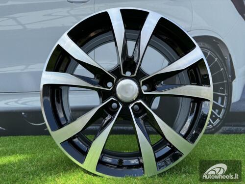 Ratlankis R16x6.5  5X118  ET  45  71.1  BK533  Black Polished (MB)  For OPEL  (K4)