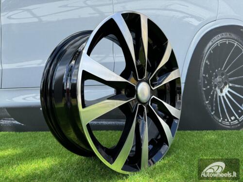 Ratlankis R16x6.5  5X118  ET  45  71.1  BK533  Black Polished (MB)  For OPEL  (K4)