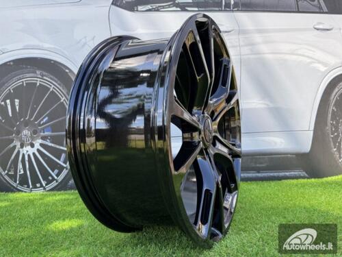 Ratlankis R22x9  5X127  ET  34  71.5  BK568  Black (BL)  For JEEP  (P)