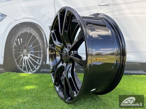 Ratlankis R22x9  5X127  ET  34  71.5  BK568  Black (BL)  For JEEP  (Z7)