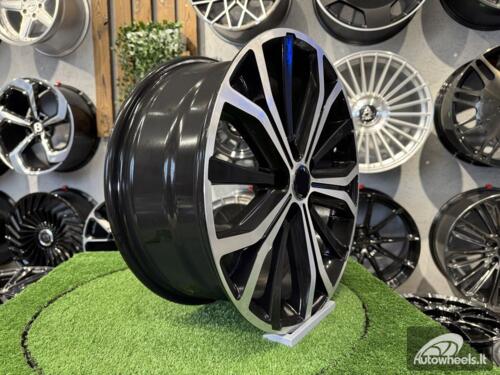 Ratlankis R17x7  5X108  ET  46  65.1  BK591  Black Polished (MB)  For PEUG  (D3)