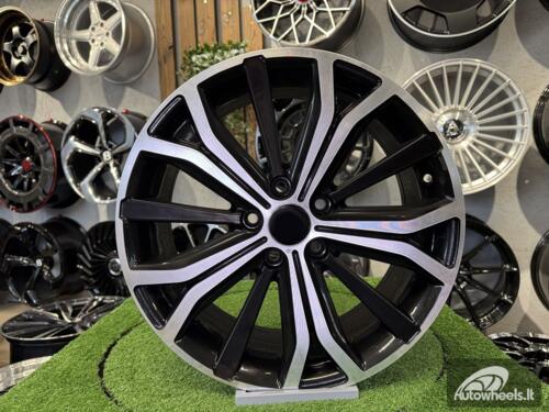 Ratlankis R17x7  5X108  ET  46  65.1  BK591  Black Polished (MB)  For PEUG  (P)
