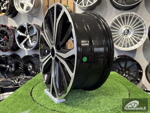 Ratlankis R17x7  5X108  ET  46  65.1  BK591  Black Polished (MB)  For PEUG  (P)