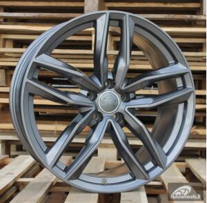 Ratlankis R20x9  5X112  ET  33  66.5  BK690  (BY1126)  Gun Metal (GM)  AUD  (P1)