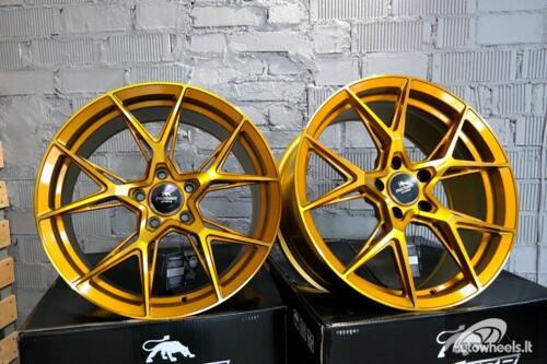 Ratlankis Forzza Oregon 9X20 5X112 ET35 CB66,45 Golden Amber