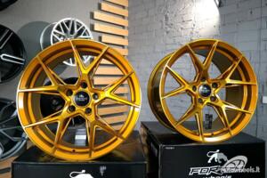 Ratlankis Forzza Oregon 9X20 5X112 ET35 CB66,45 Golden Amber