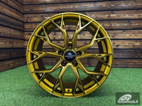 Ratlankis Forzza Titan 8,5X19 5X120 ET32 72,56 Golden Amber