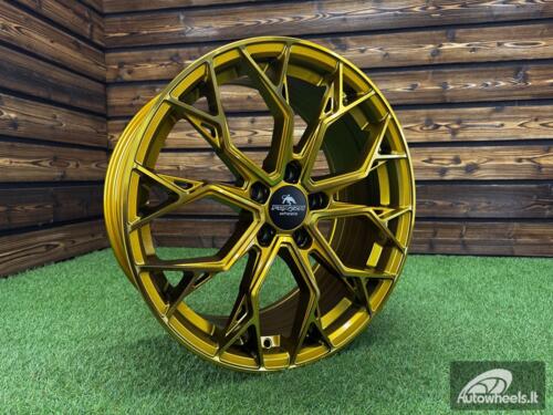 Ratlankis Forzza Titan 8,5X19 5X120 ET32 72,56 Golden Amber