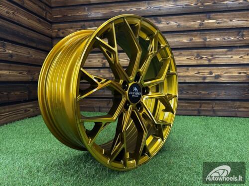 Ratlankis Forzza Titan 8,5X19 5X120 ET32 72,56 Golden Amber