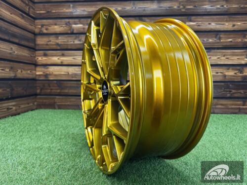 Ratlankis Forzza Titan 8,5X19 5X120 ET32 72,56 Golden Amber