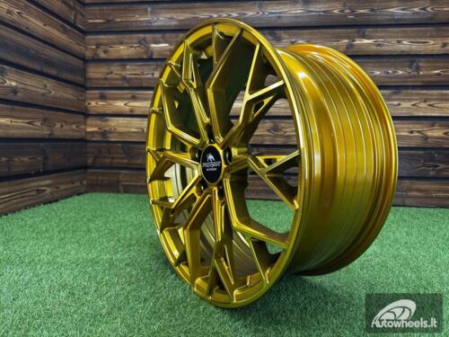 Ratlankis Forzza Titan 8,5X19 5X120 ET32 72,56 Golden Amber