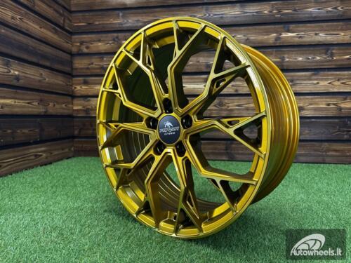 Ratlankis Forzza Titan 8,5X19 5X120 ET32 72,56 Golden Amber