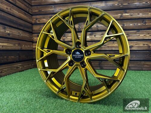 Ratlankis Forzza Titan 8,5X19 5X120 ET32 72,56 Golden Amber