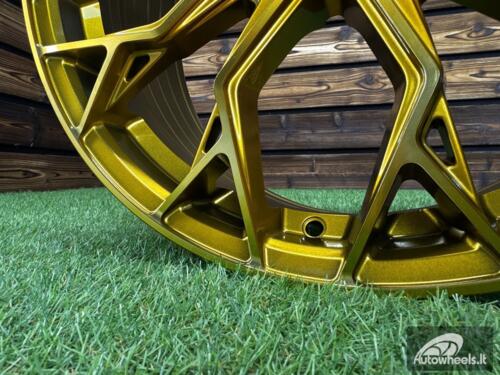 Ratlankis Forzza Titan 8,5X19 5X120 ET32 72,56 Golden Amber