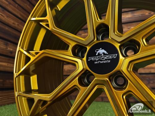 Ratlankis Forzza Titan 8,5X19 5X120 ET32 72,56 Golden Amber