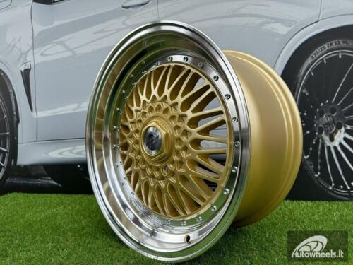 Ratlankis Forzza Malm 8,5X17 4X100/108 ET30 67,1 gold/lm