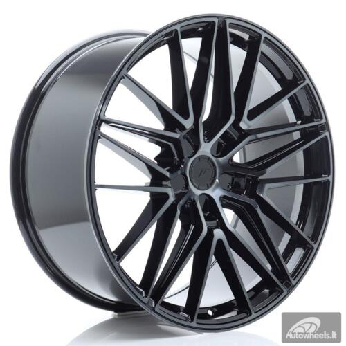 JR Wheels JR38 22x9,5 ET0-35 5H BLANK Black Brushed w/Tinted Face