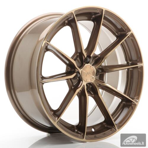 JR Wheels JR37 17x8 ET40 4x100 Platinum Bronze