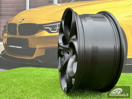 Ratlankis Rolo 8X18 5X110 ET33 65,1 Satin Black