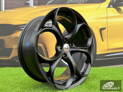 Ratlankis Rolo 8X18 5X110 ET33 65,1 Satin Black